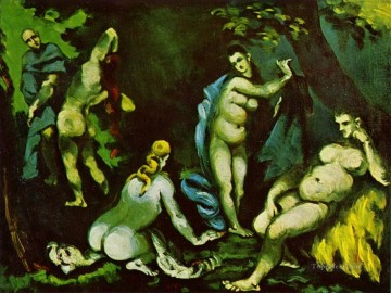 聖アントニウスの誘惑 2 ポール・セザンヌ 印象派の裸婦 Oil Paintings